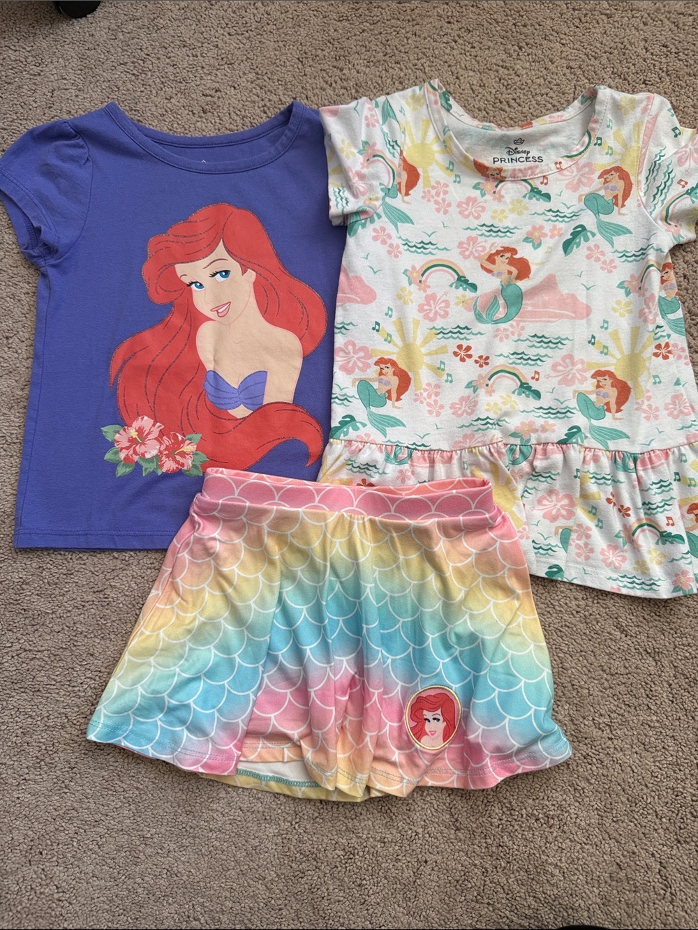Ariel Kids Matching Set